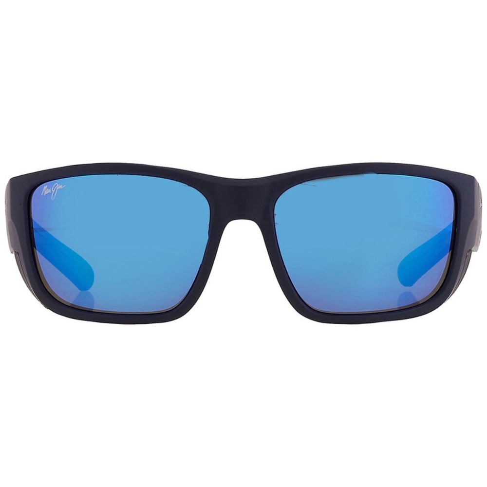 Maui Jim Amberjack Matte Black Frame Sunglasses with Polarize Lens.
